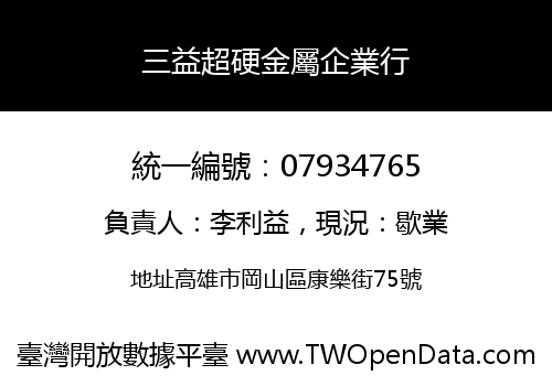 三益超硬金屬企業行