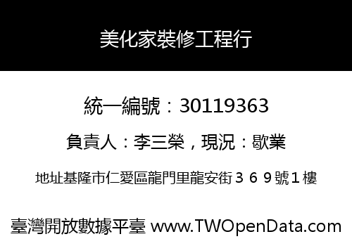 美化家裝修工程行