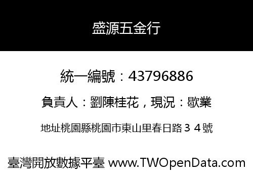 盛源五金行