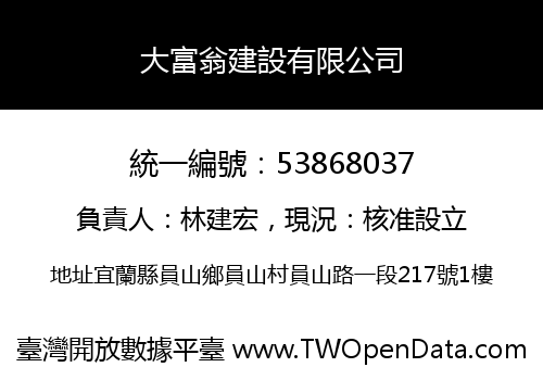大富翁建設有限公司