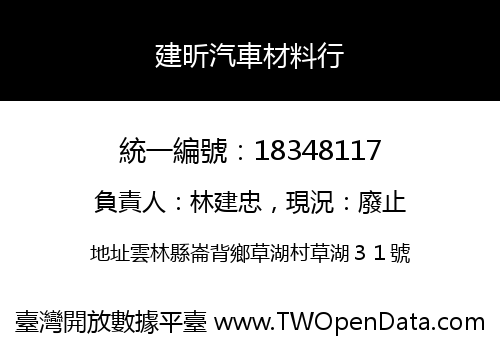 建昕汽車材料行