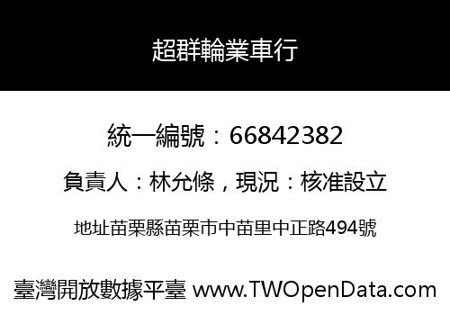 超群輪業車行