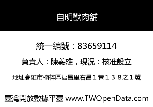 自明獸肉舖