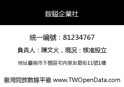 銨鎰企業社
