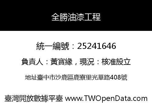 全勝油漆工程