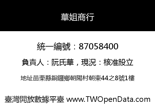 華姐商行