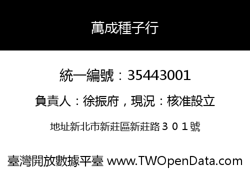 萬成種子行