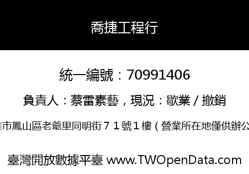 喬捷工程行