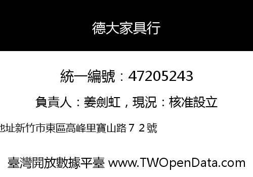 德大家具行
