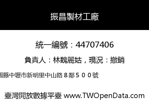 振昌製材工廠