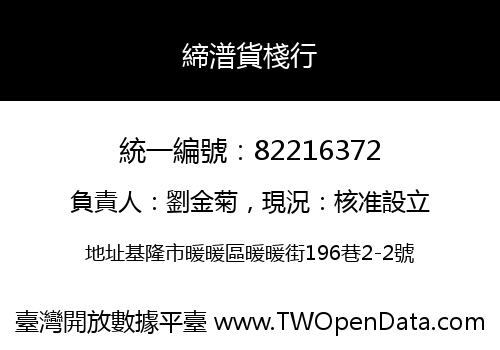 締潽貨棧行