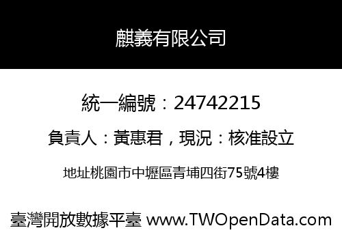 麒義有限公司
