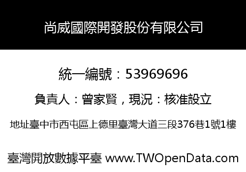 尚威國際開發股份有限公司