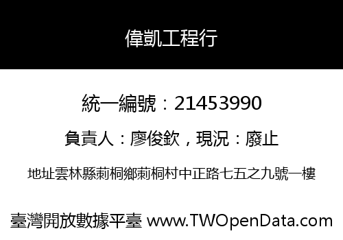 偉凱工程行