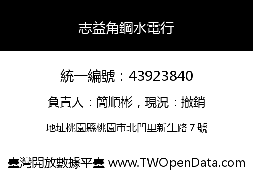 志益角鋼水電行