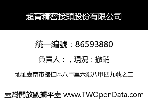 超育精密接頭股份有限公司