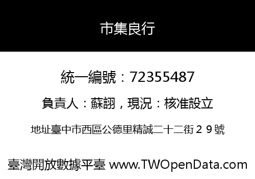 市集良行
