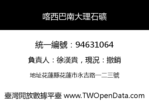 喀西巴南大理石礦
