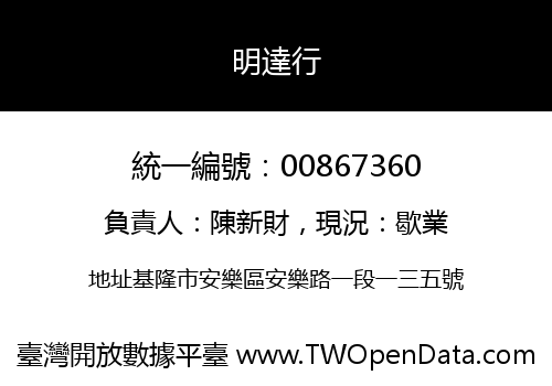 明達行