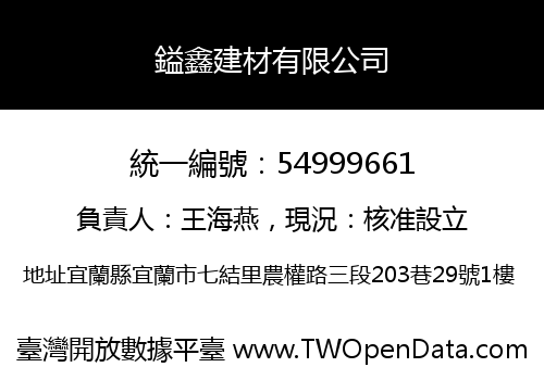 鎰鑫建材有限公司