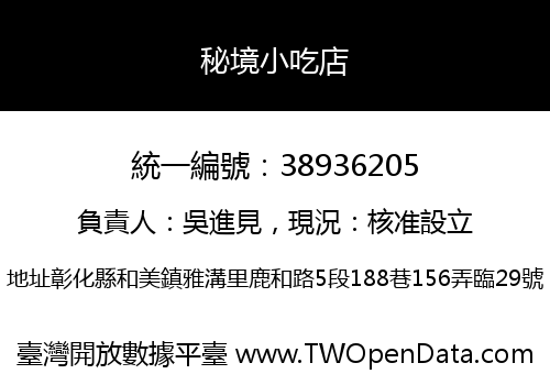 秘境小吃店