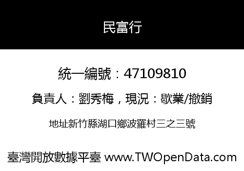 民富行