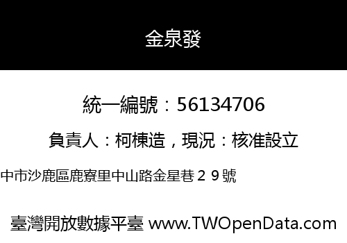 金泉發