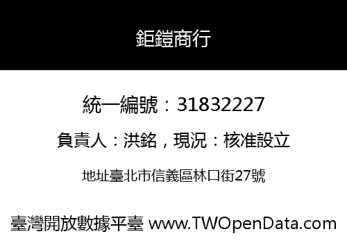 鉅鎧商行