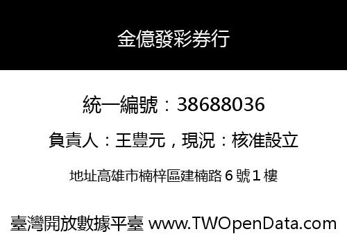 金億發彩券行