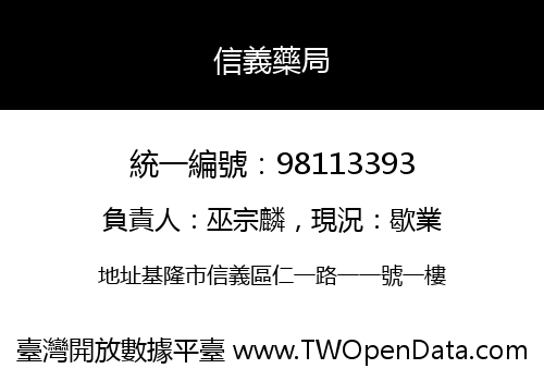 信義藥局