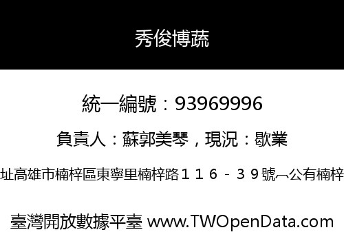 秀俊博蔬
