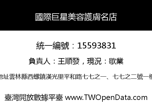 國際巨星美容護膚名店