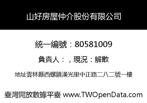 山好房屋仲介股份有限公司