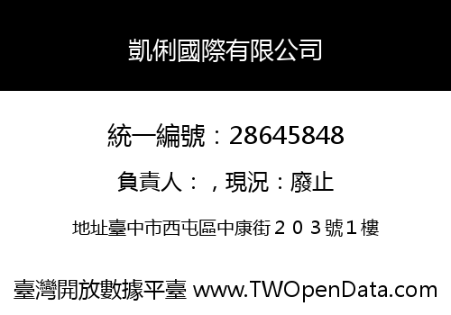 凱俐國際有限公司