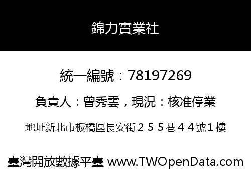 錦力實業社