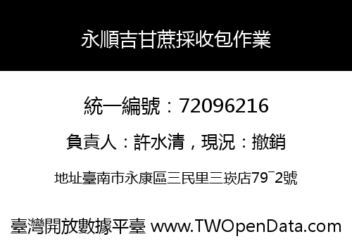 永順吉甘蔗採收包作業