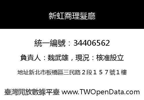 新虹喬理髮廳