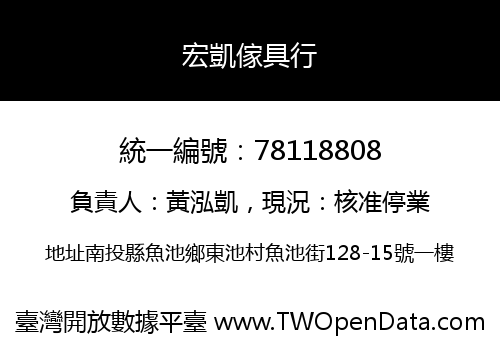 宏凱傢具行