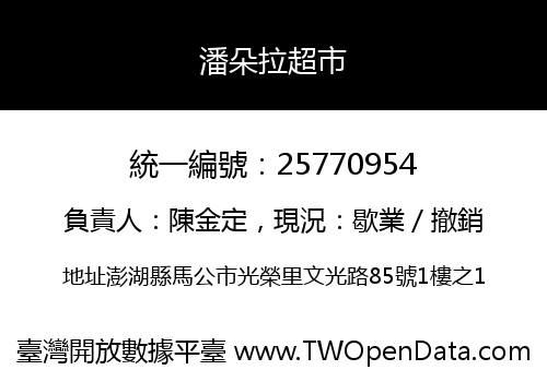 潘朵拉超市