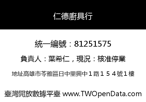 仁德廚具行