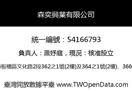 森奕興業有限公司