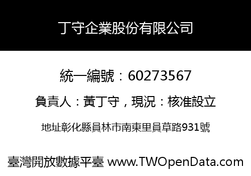 丁守企業股份有限公司