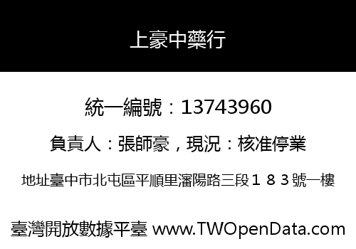 上豪中藥行