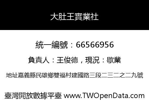 大肚王實業社