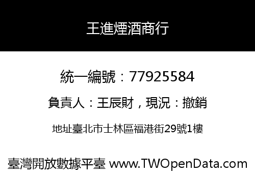 王進煙酒商行