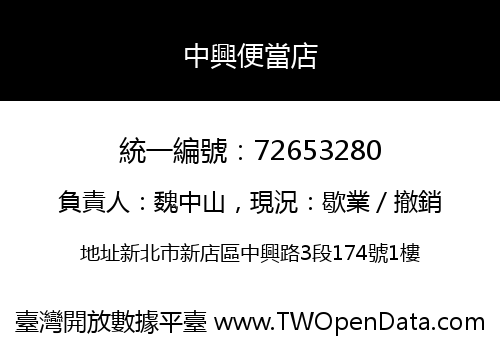 中興便當店