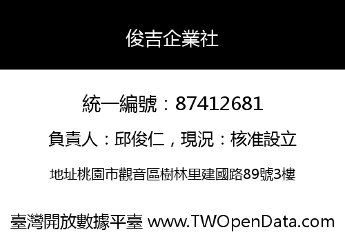 俊吉企業社
