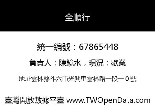 全順行