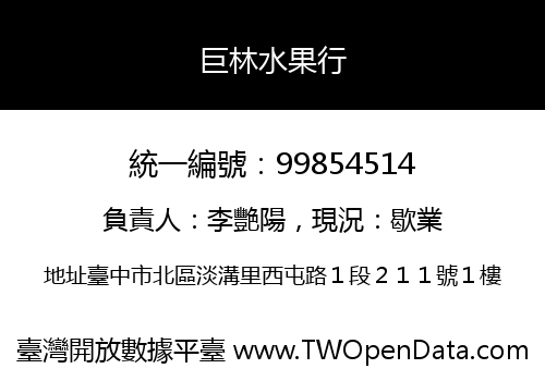 巨林水果行