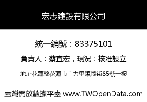 宏志建設有限公司